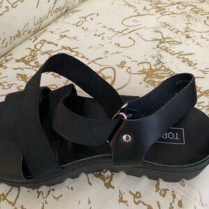 Topshop Black Women's Sandals